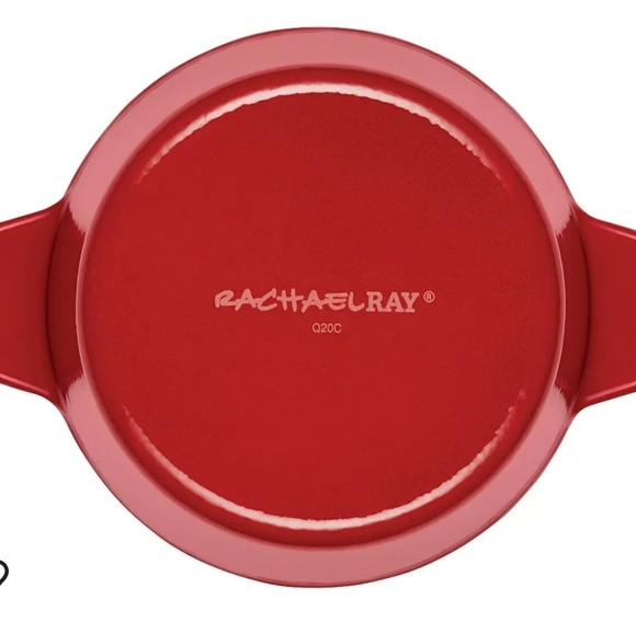 Rachael Ray Red Fondue Pot - cast iron - Picture 5 of 12